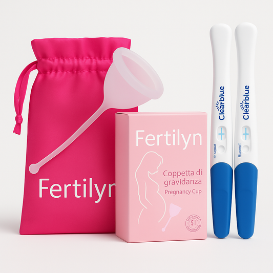 Fertilyn Cup + Pregnancy Test